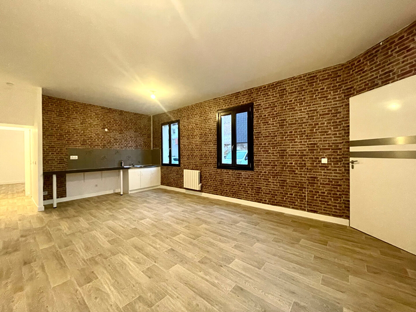 GRANDS VOLUMES POUR CET APPARTEMENT