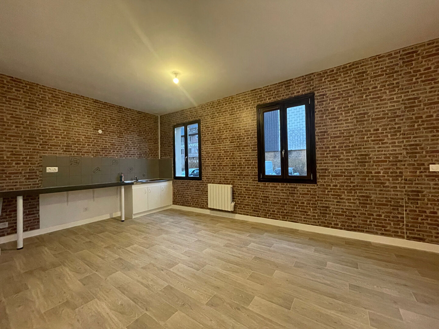 GRANDS VOLUMES POUR CET APPARTEMENT