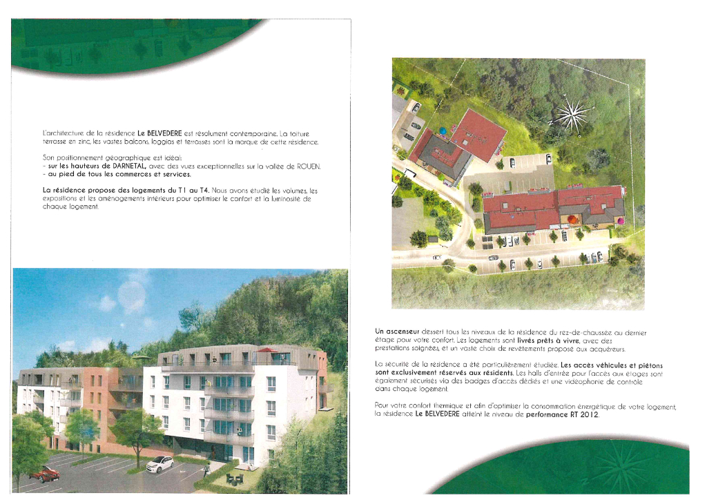 Appartement T2 neuf avec balcon