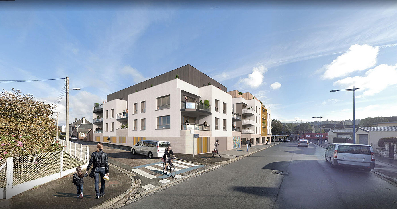 Appartement Sotteville Les Rouen 2 pièces 40 m2