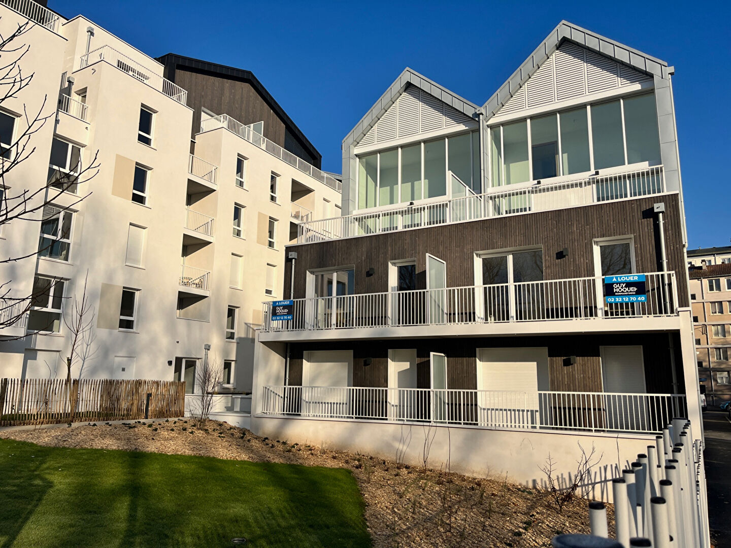 Appartement T3 neuf avec balcon sur Rouen