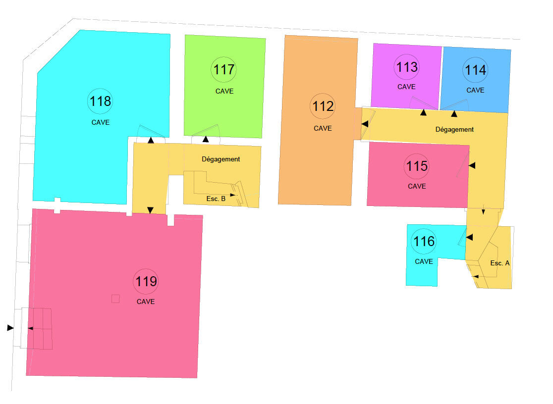 Appartement Rouen 3 pièces 55m²