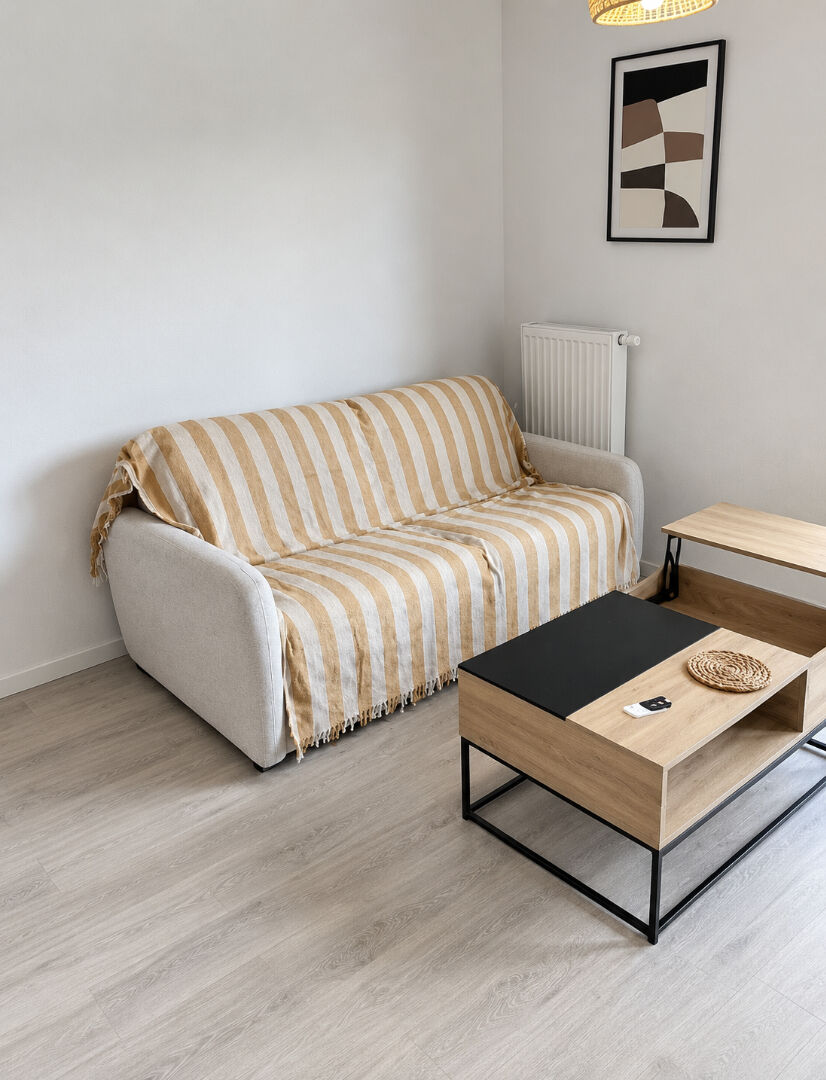 Studio neuf à Louviers meublé