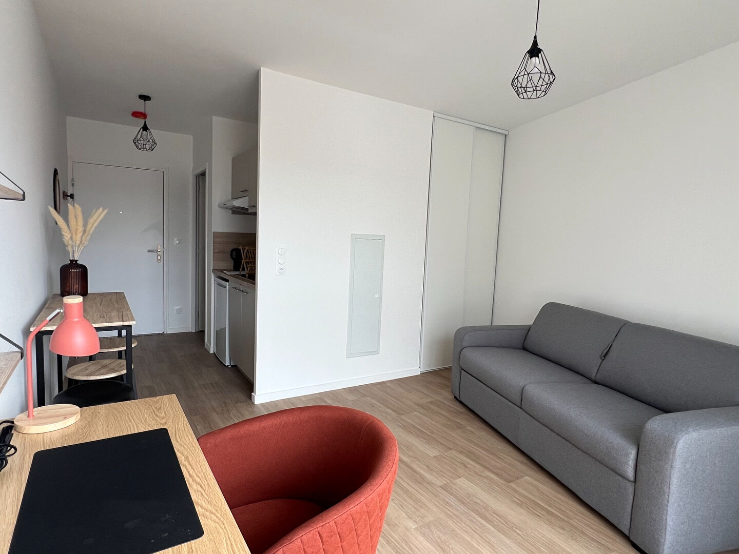 Appartement Nantes 1 pièce 22.38 m2 MEUBLE