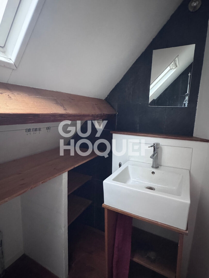 Spacieux meublé de 50m2 au sol avec place de parking