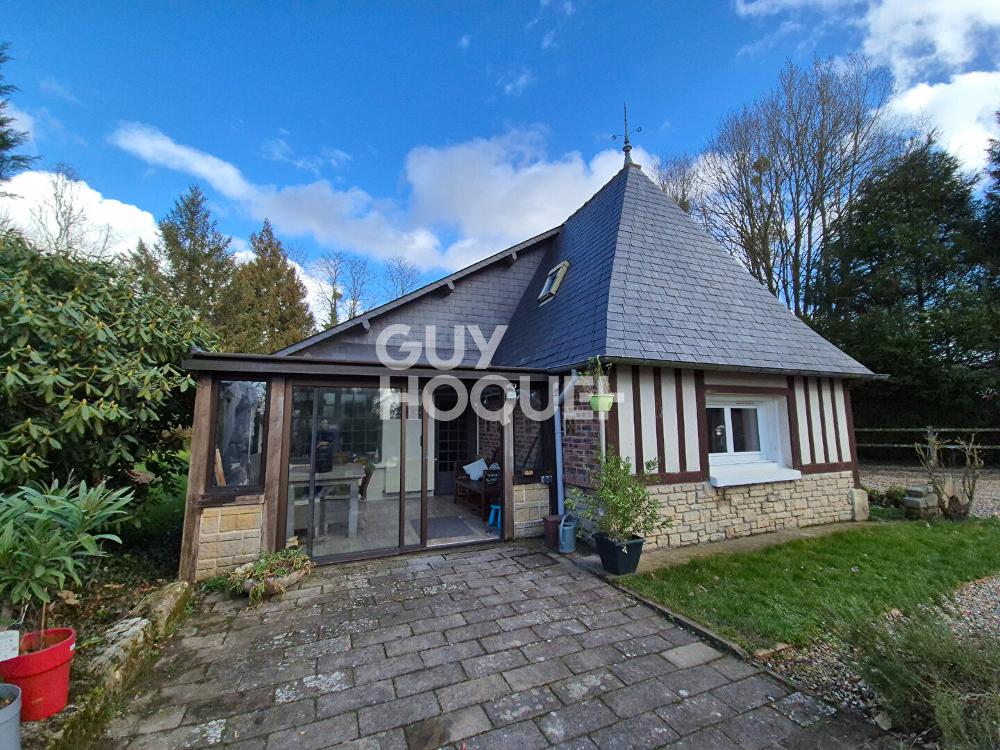 Longère rénovée Flancour Crescy En Roumois 226 m2