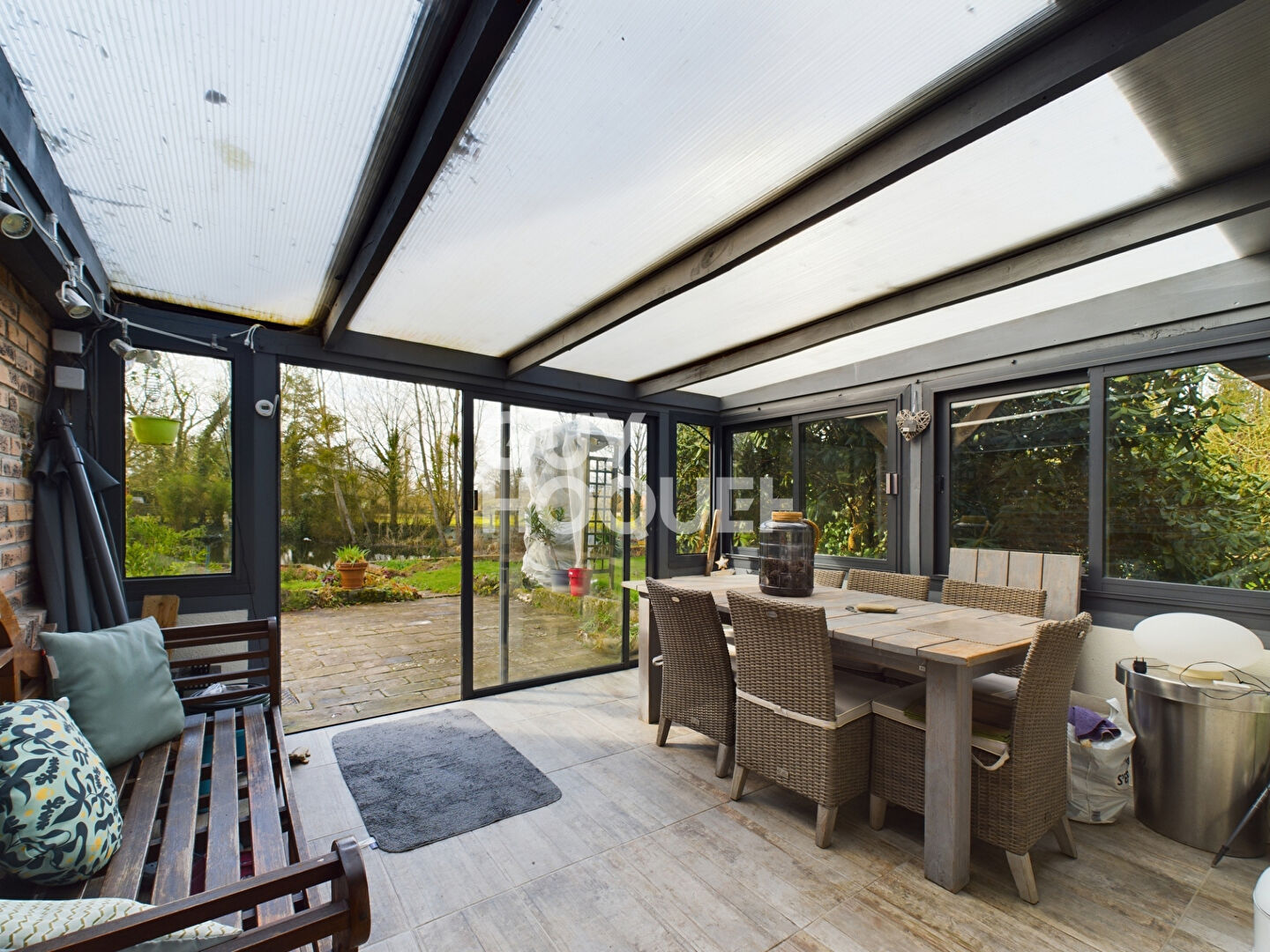 Longère rénovée Flancour Crescy En Roumois 226 m2