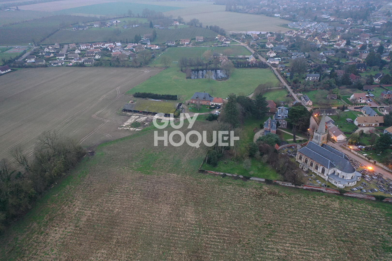 À vendre : Corps de ferme exceptionnel à La Londe