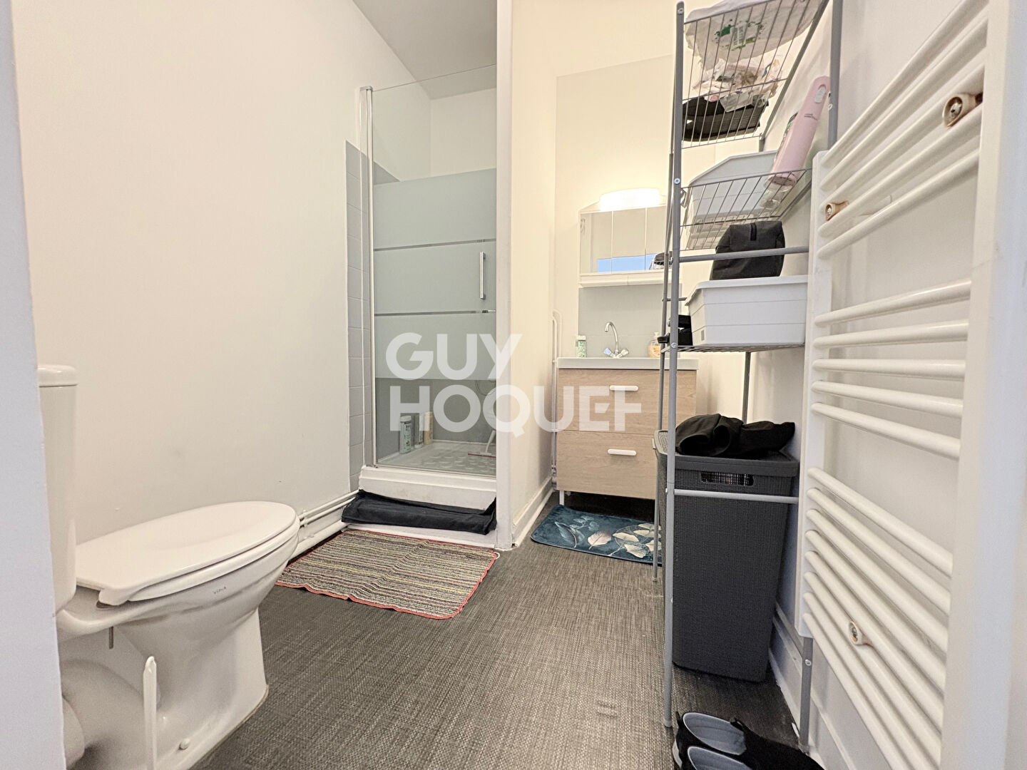 Appartement F2 41m² AVEC BALCON - PARKING - CAVE - 76500 ELBEUF