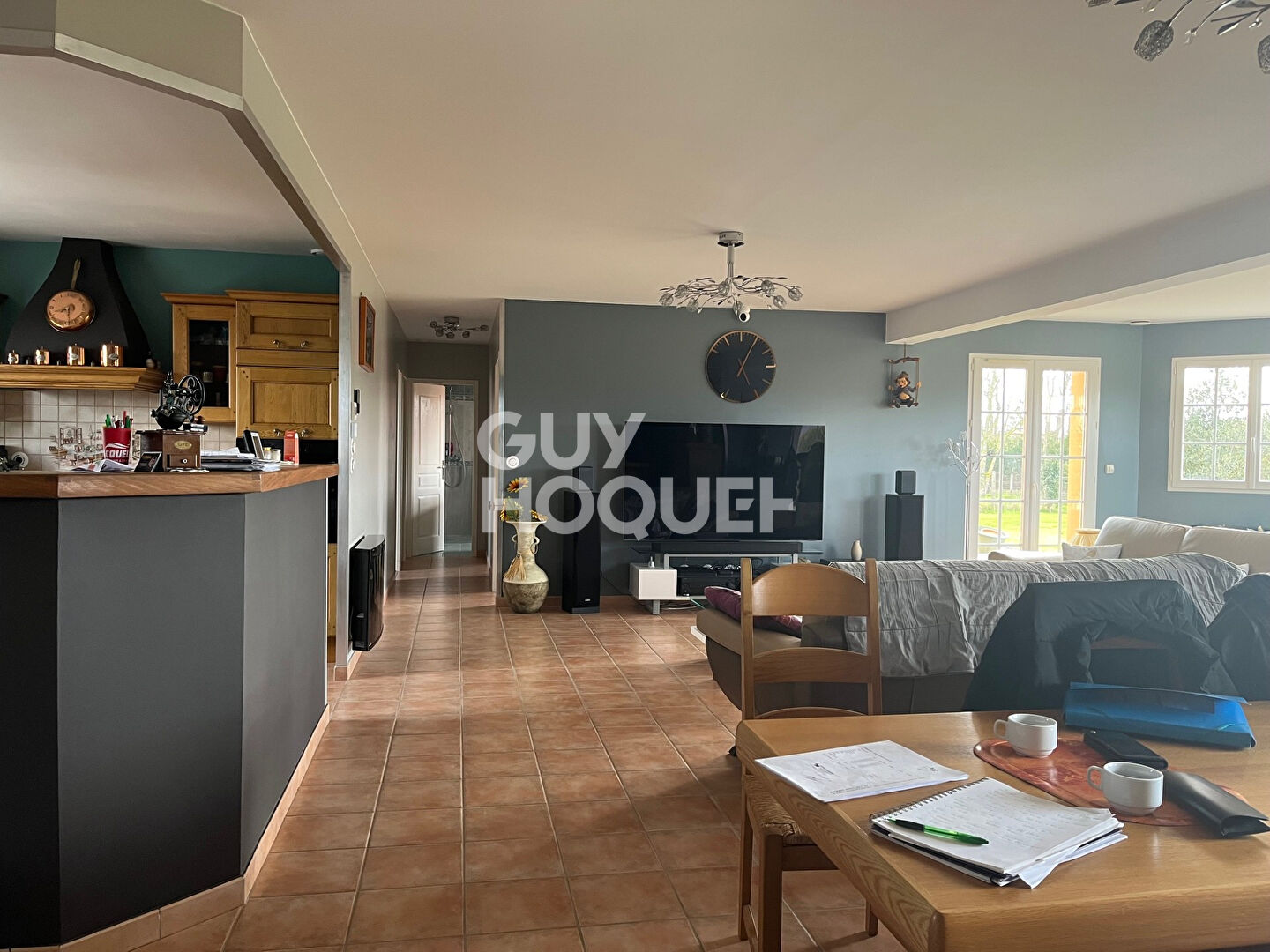 Maison contemporaine de plain pied à Marbeuf - Réf DD1775L