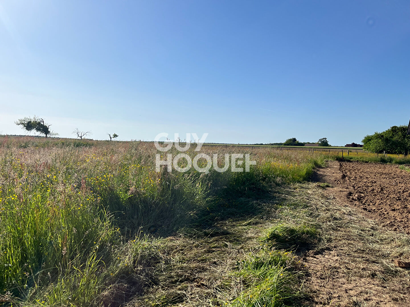 Terrain à vendre de 6740 m² à Terres de Bord, Montaure
