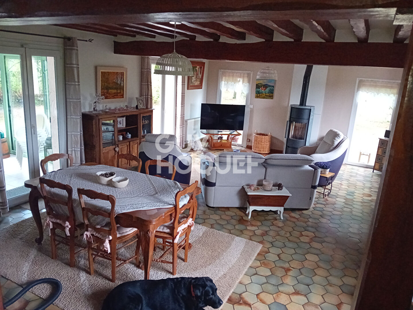 Maison de campagne 6 pièces à vendre à La Vacherie - Exclusivité Guy Hoquet LOUVIERS