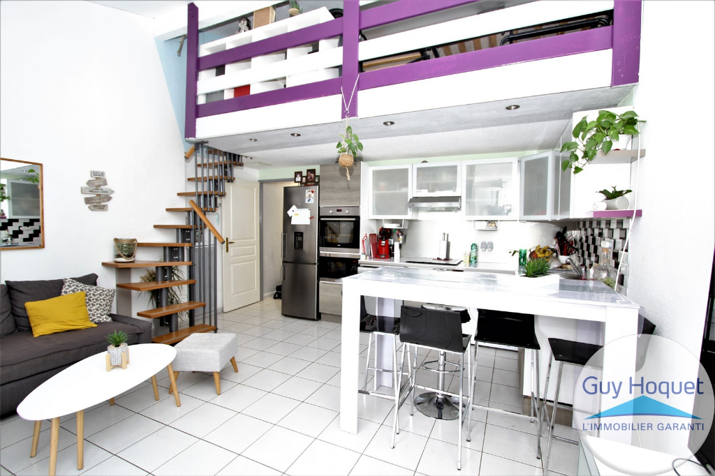 Appartement Canet en Roussillon 2 pièce(s) 39.58 m2+14.81 m² de Mezzanine