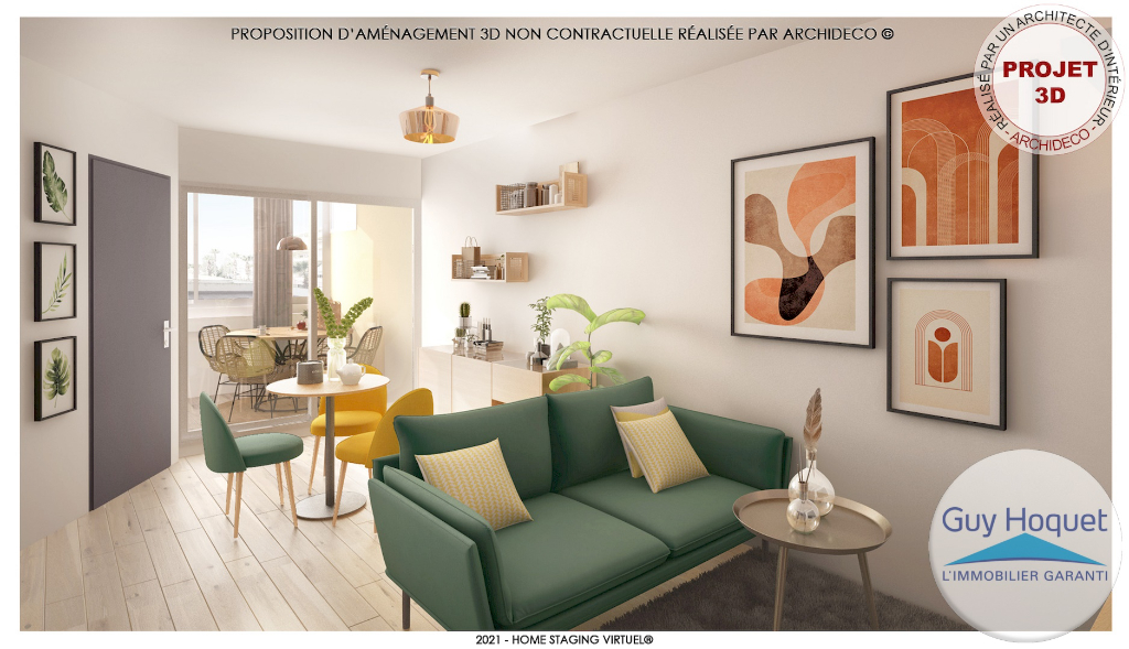 Canet Sud - Appartement Canet Plage 2 pièces 26.15 m²