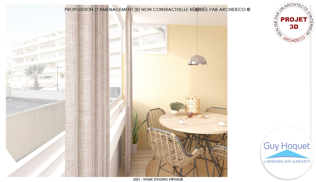 Canet Sud - Appartement Canet Plage 2 pièces 26.15 m²