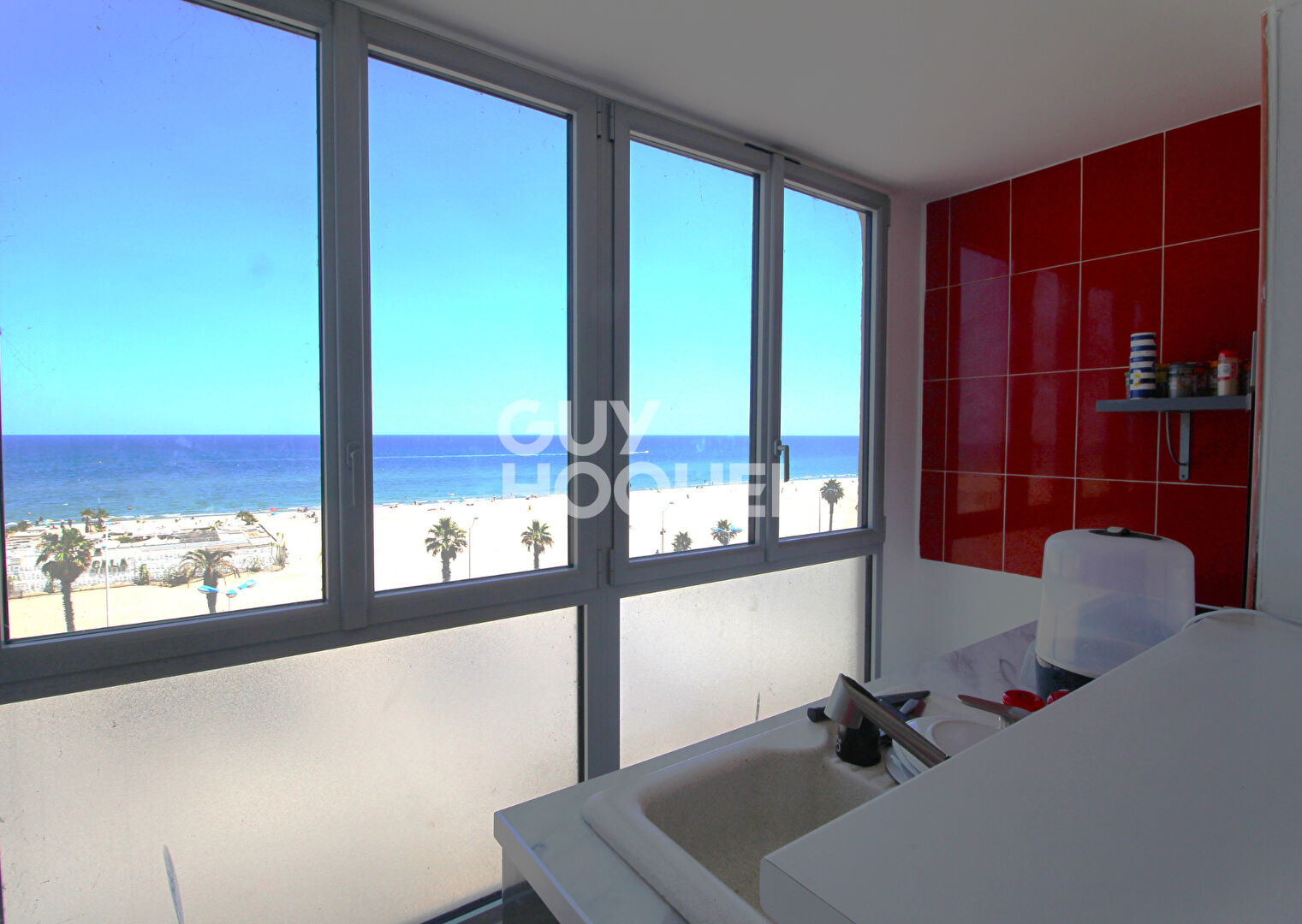 T3 traversant - Etage élevé - Vue imprenable Mer et Canigou