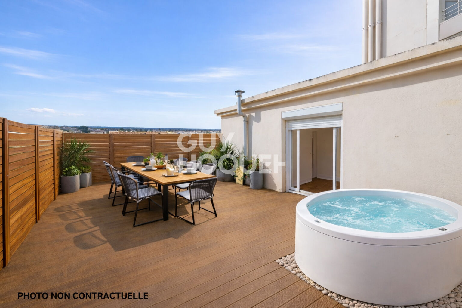 Appartement Canet Plage T2 Cabine 47 m2 + Terrasse de 40 m² .