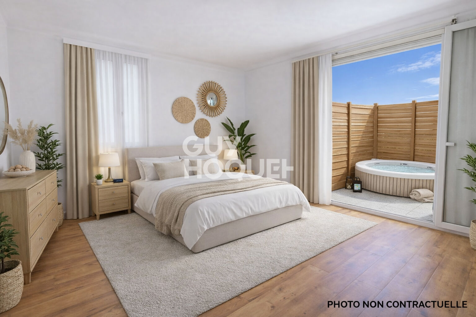 Appartement Canet Plage T2 Cabine 47 m2 + Terrasse de 40 m² .