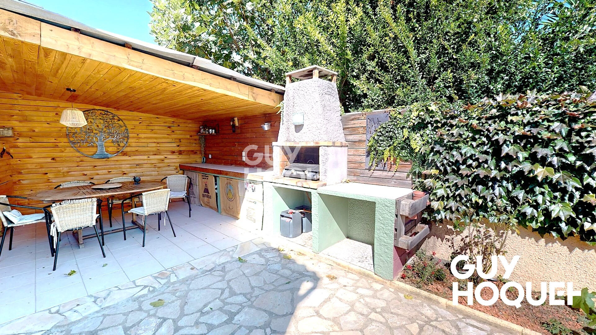 ALENYA - Maison  T4 en 3 faces - garage et Piscine