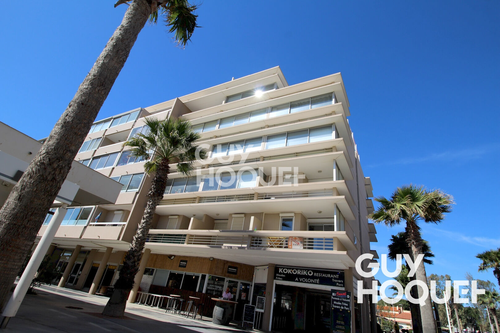 Canet sud  - Appartement T1 Cabine - Vue Canigou et Etang.
