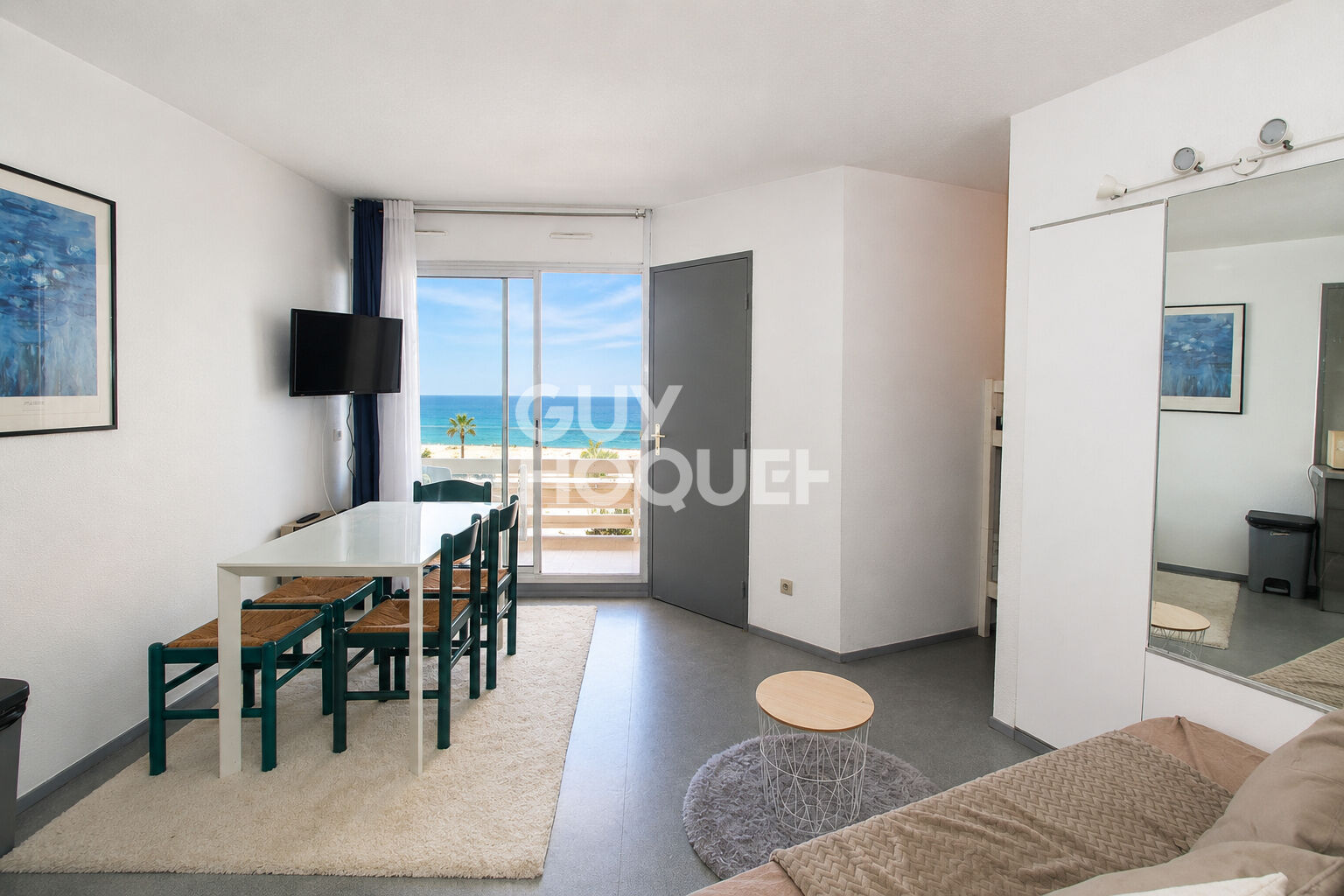 Canet-en-Roussillon (66140), Secteur SUD Appartement  T2 + Terrasse + cabine