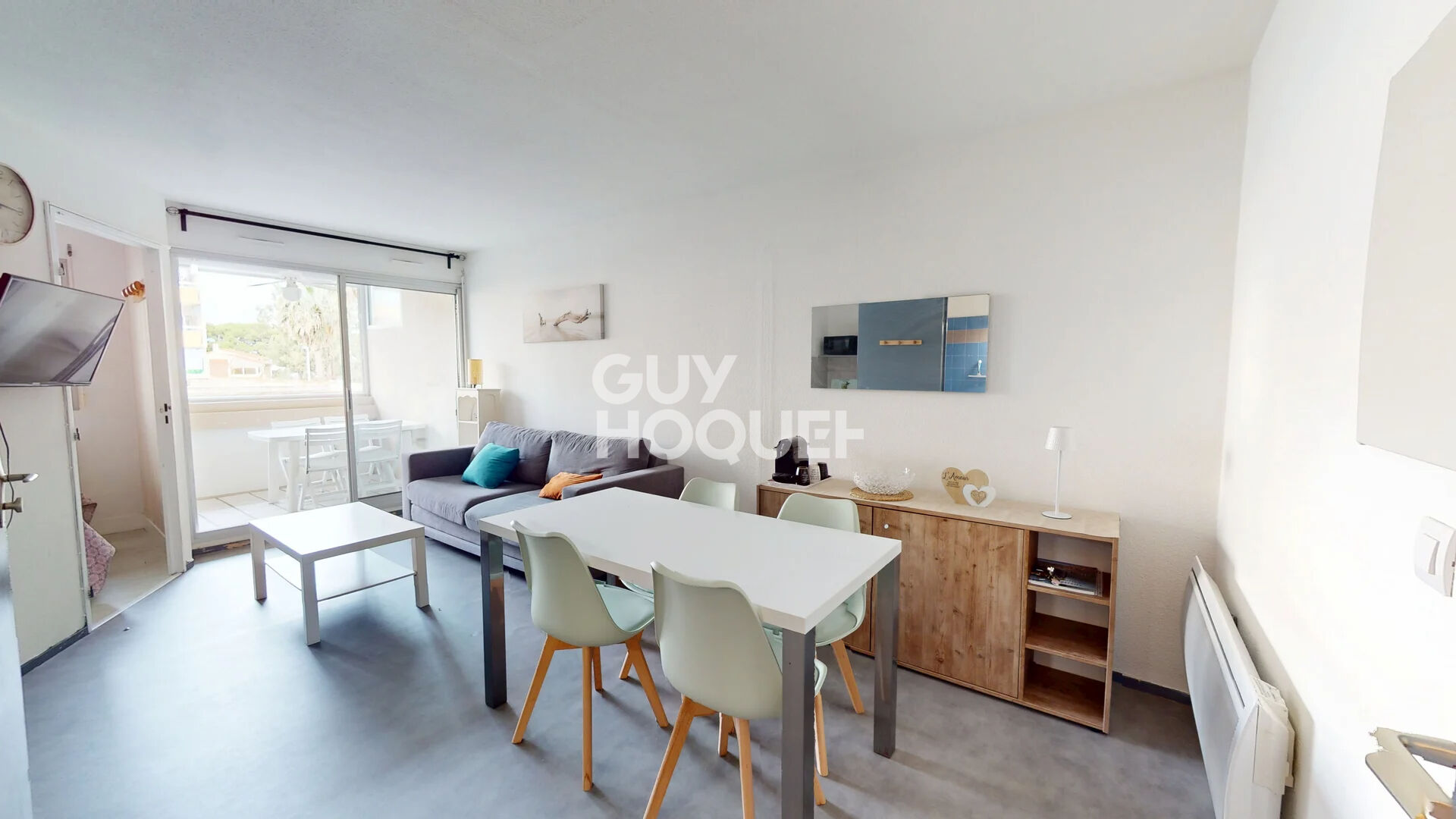 Canet Sud - Appartement Canet Plage 2 pièces 26.15 m²