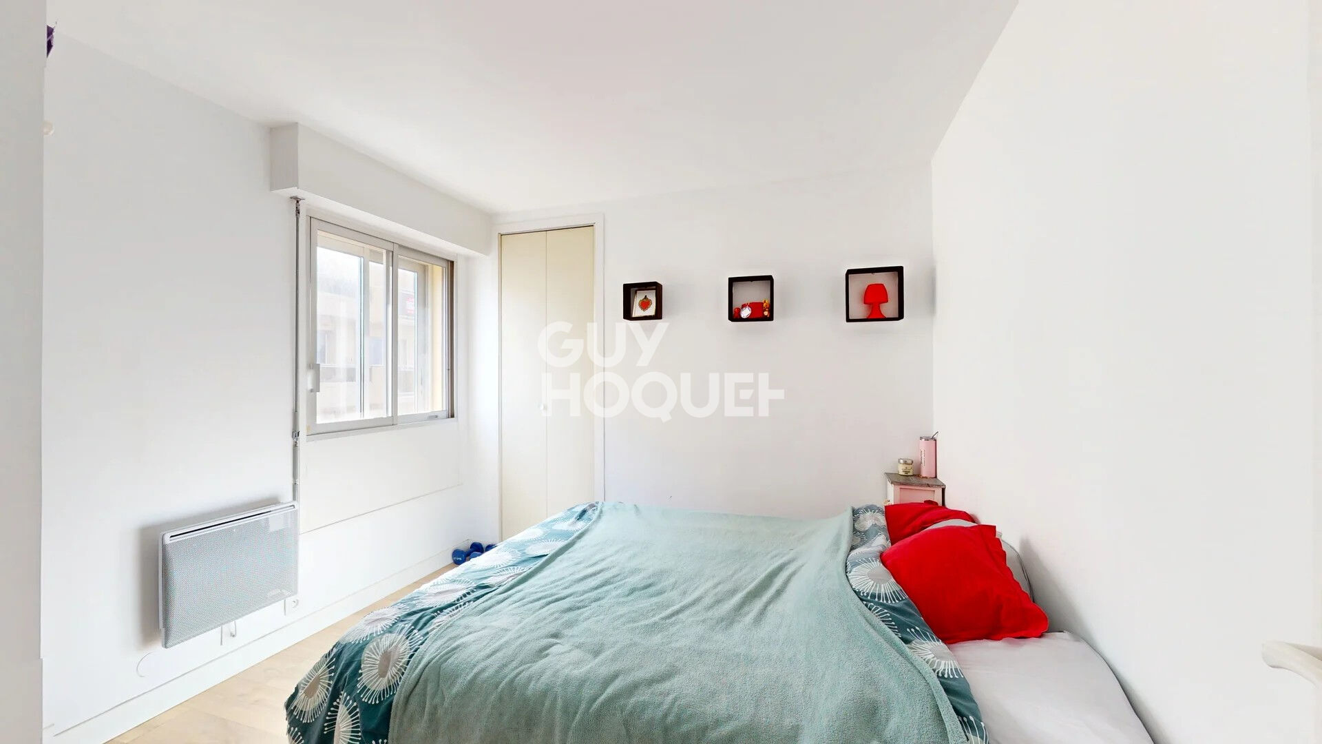 Appartement traversant - Vue mer - T2 de 39.22m² + 6.32 m² de loggia_