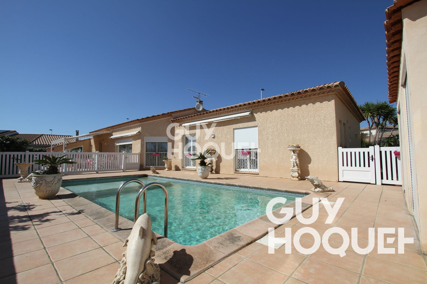 Maison plain pied _Saleilles _ Piscine_