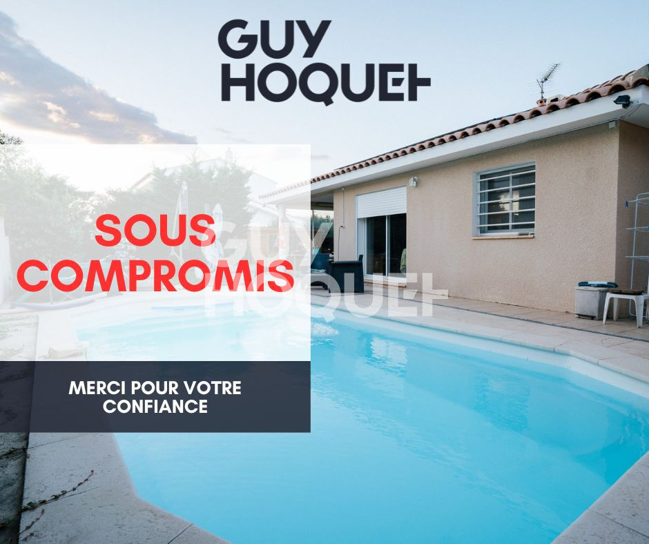 SOUS COMPROMIS - VILLA PLAIN PIED - 3 chambres - piscine - Proche lac