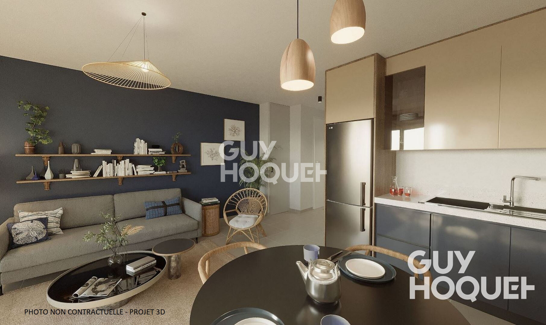 Argeles sur mer (66700) Programme neuf, livraison dans quelques mois - T3  59 m² + 8 m² de terrasse+ 2 parking