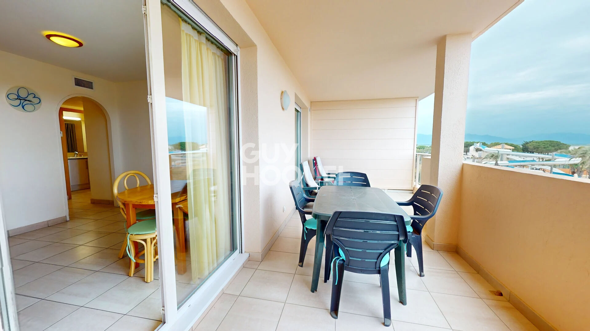 Appartement T2  meublé dans une résidence de standing