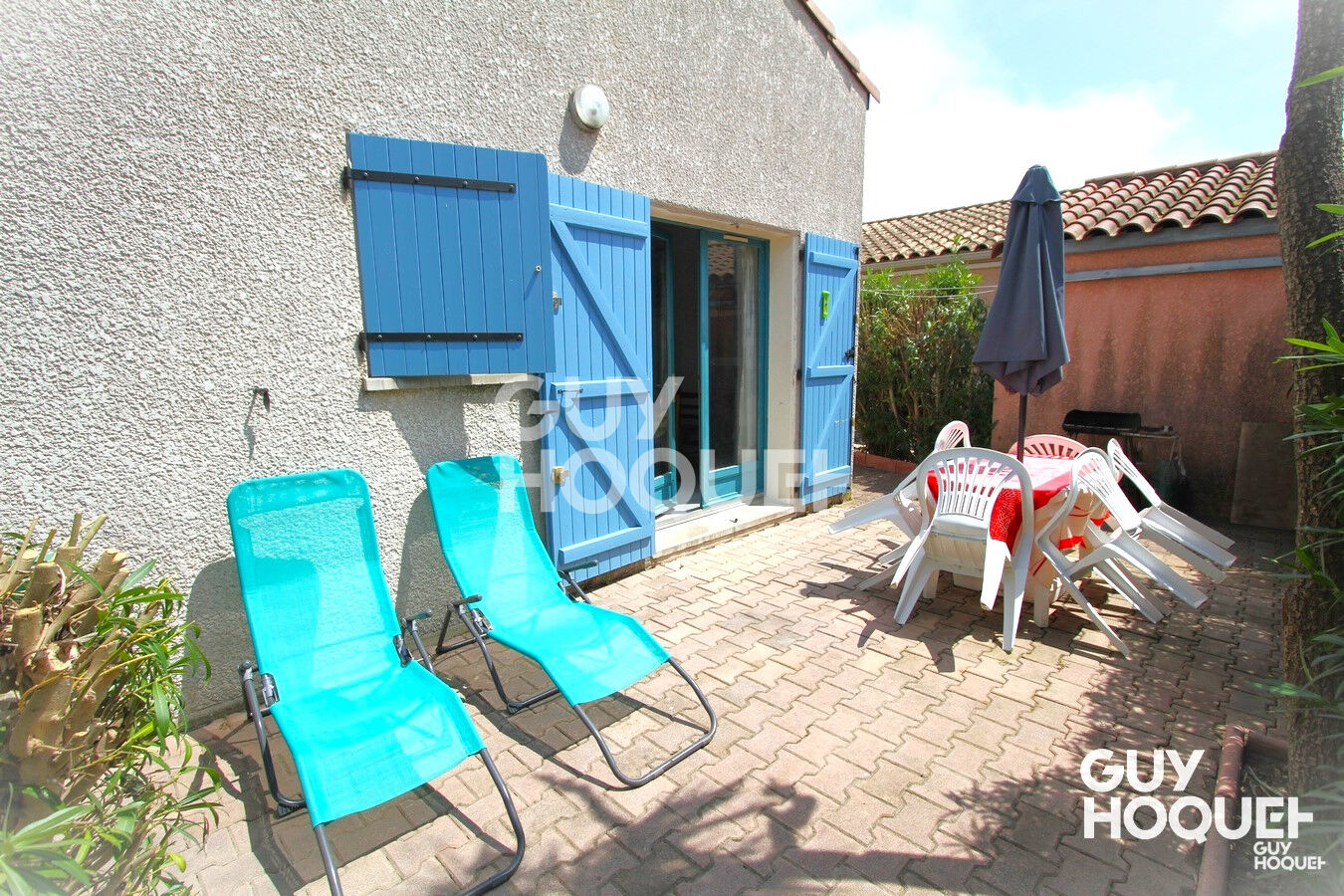 charmante maison 2ème ligne mer Ste marie