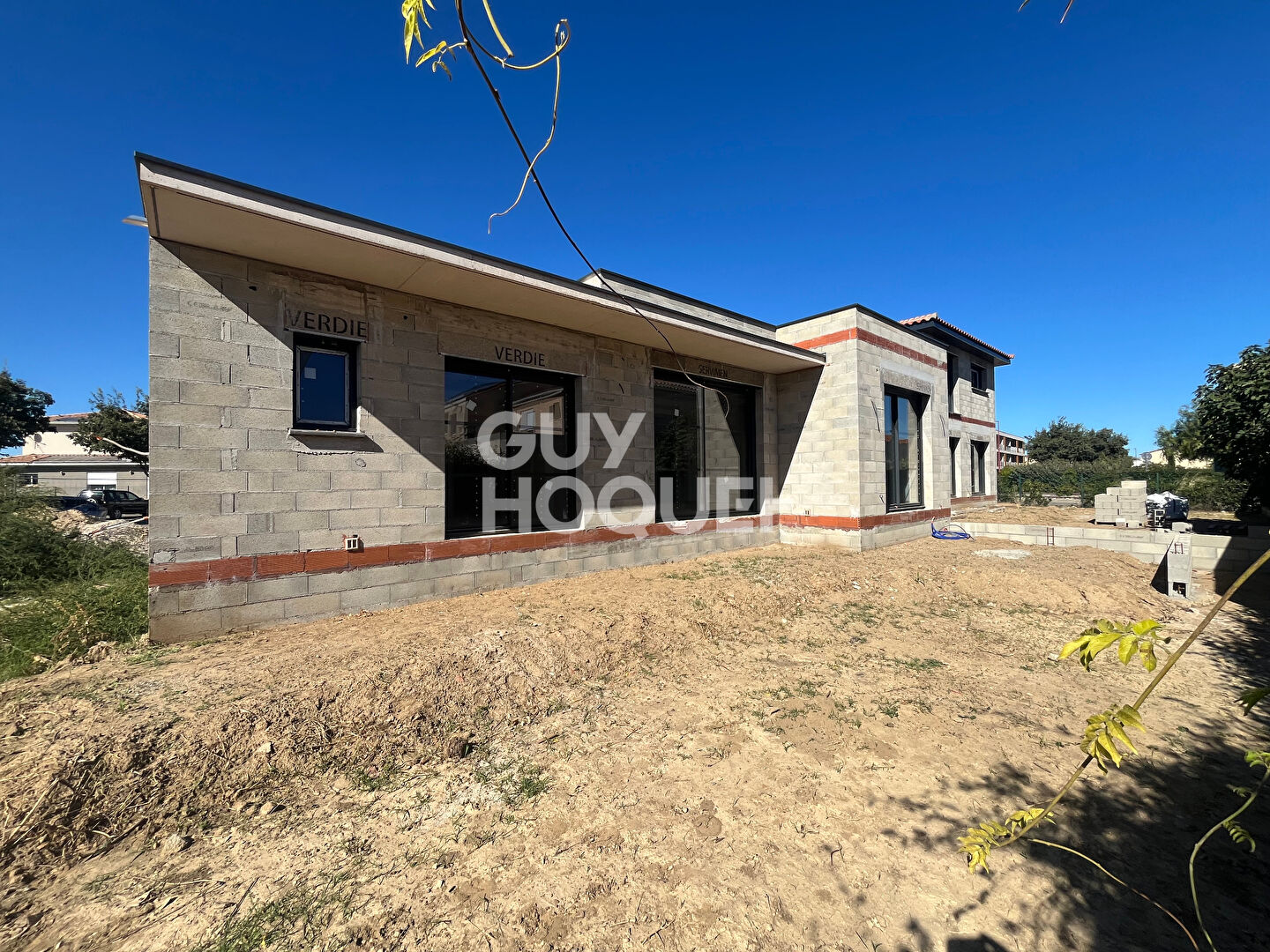 Villa de plain pied 3 faces