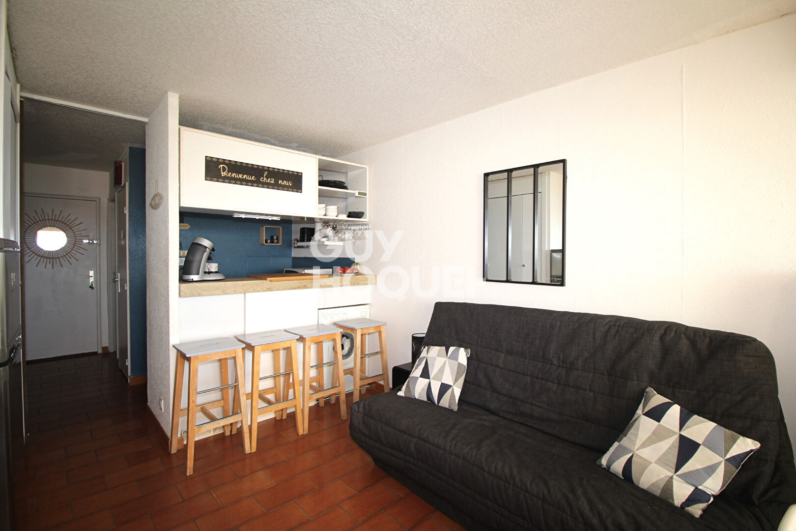 Studio à louer de septembre à juin