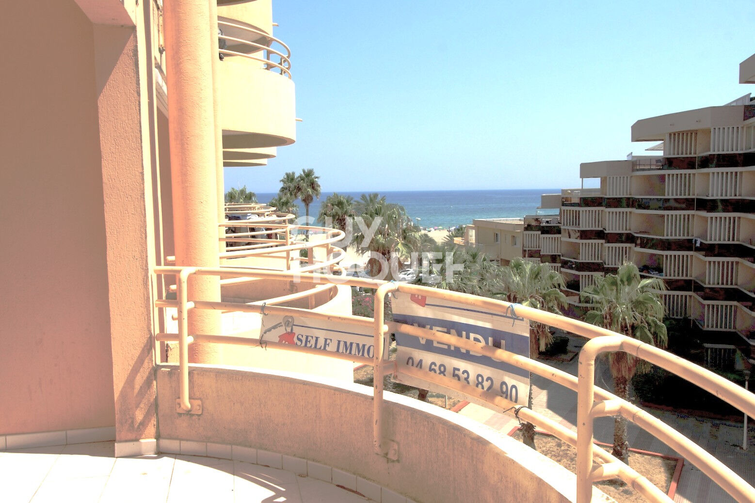 Appartement T2 de 34 m² + terrasse Vue Mer latérale