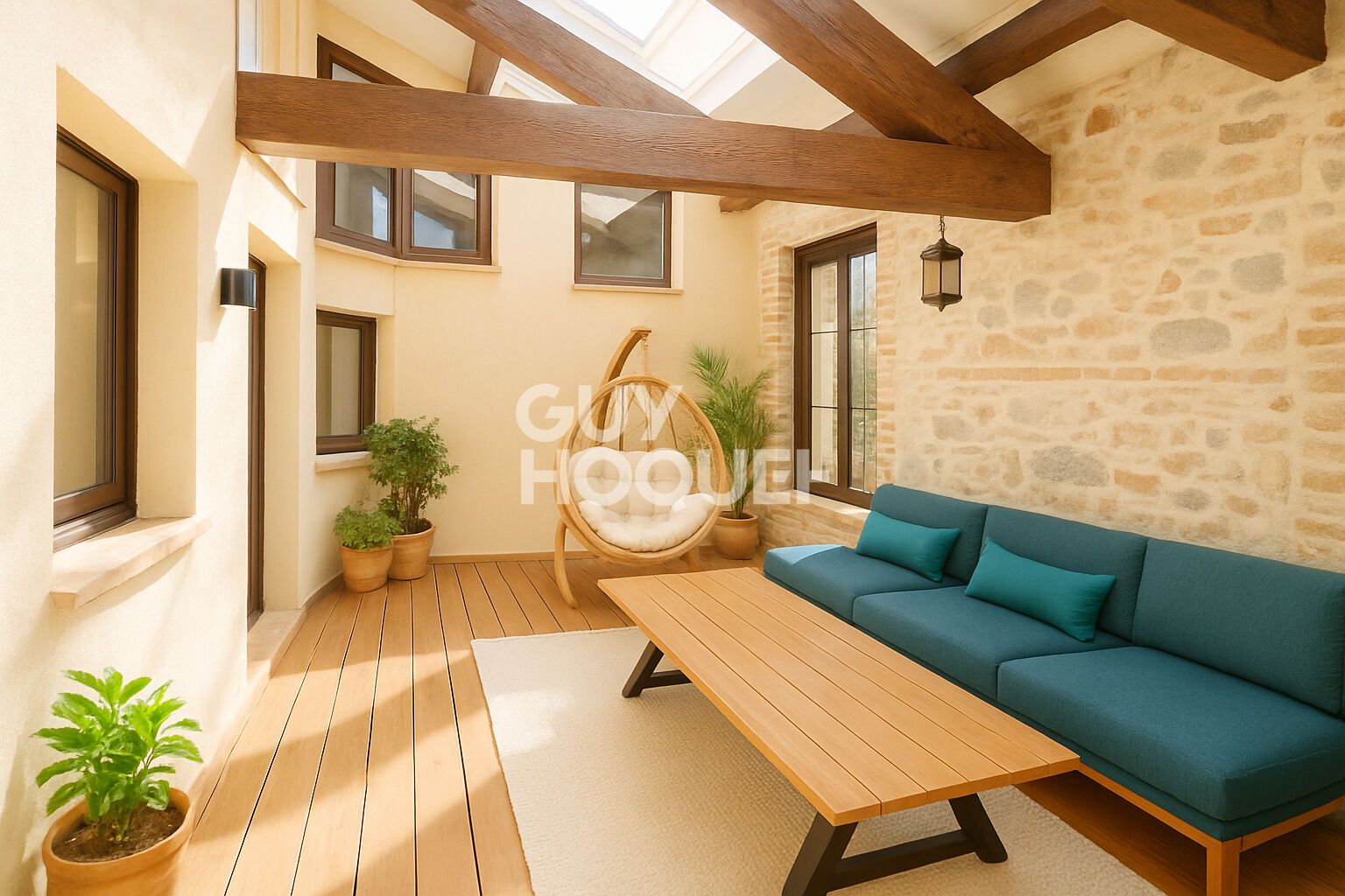 TRIPLEX 187,86m2 6 pièces