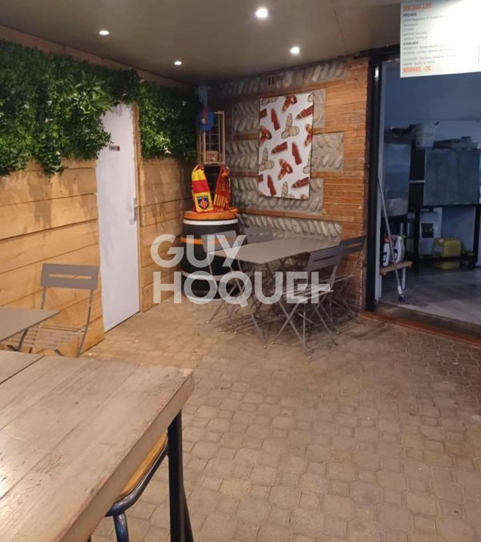 Fonds de commerce restauration rapide très bon emplacement