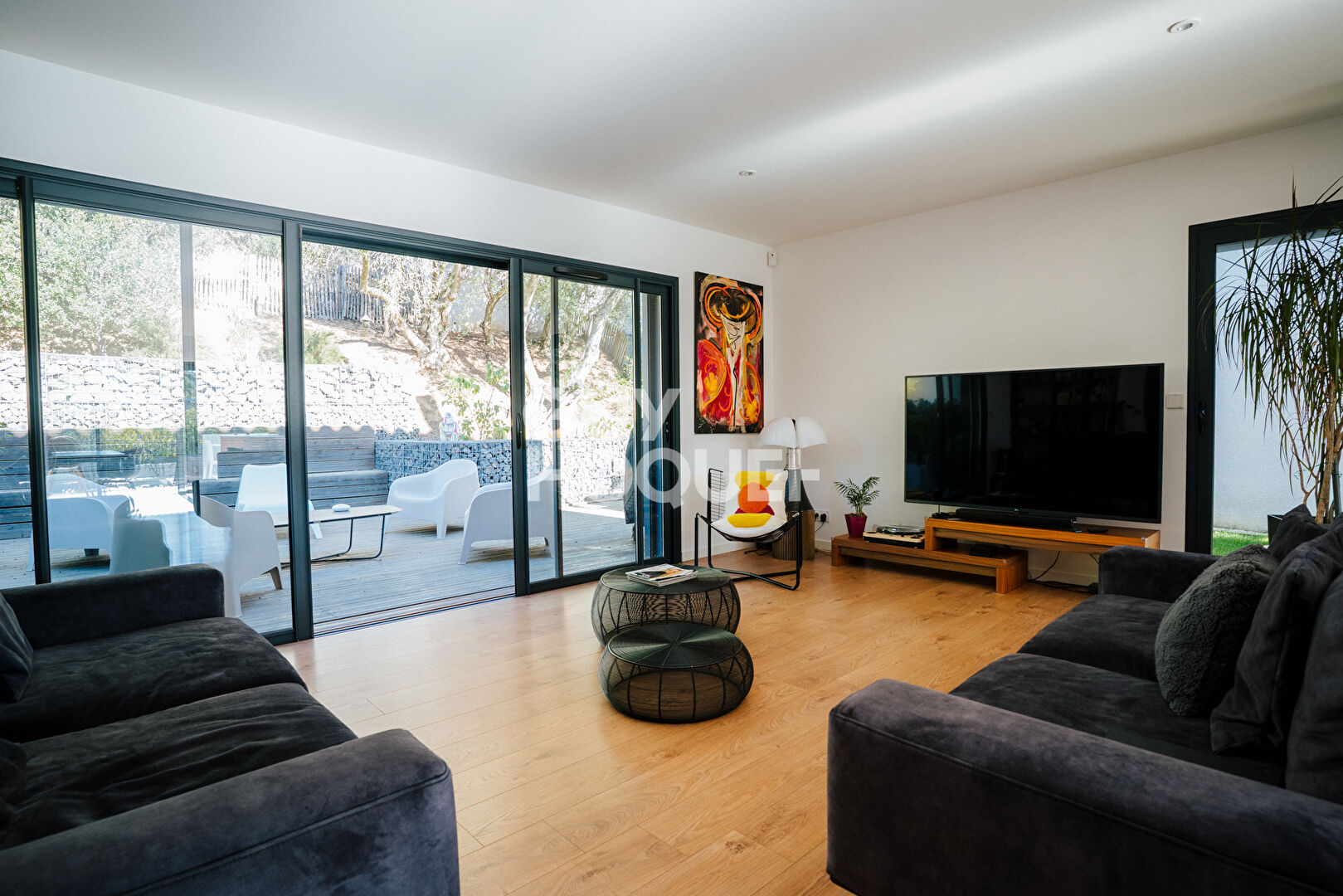 Maison moderne situation exceptionnelle