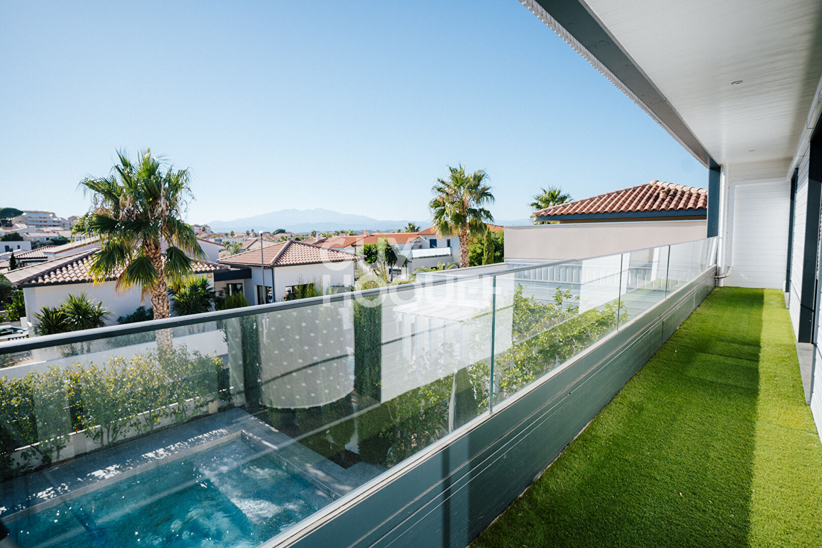 Maison moderne situation exceptionnelle