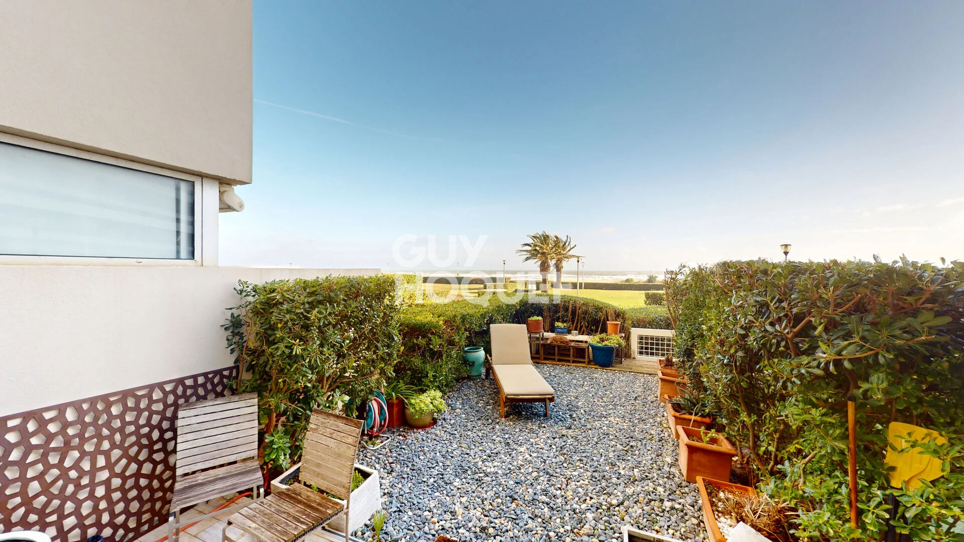 Canet Sud - Appartement - en  Rez-de-jardin Vue Mer