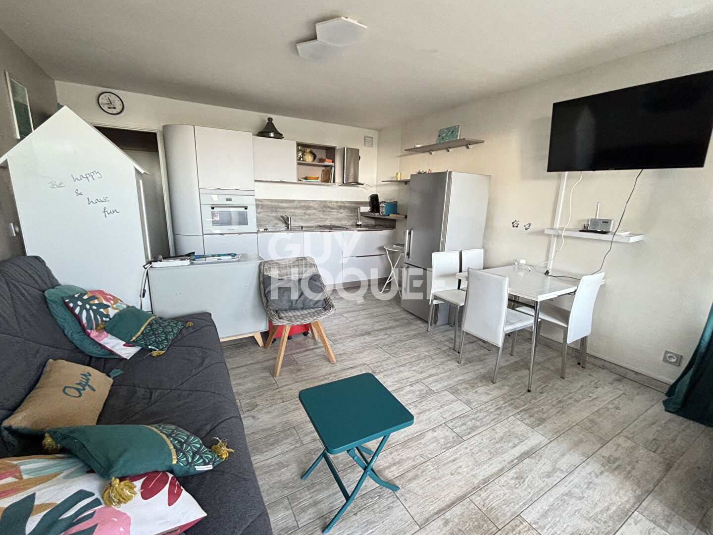 Canet Sud - Appartement - en  Rez-de-jardin Vue Mer