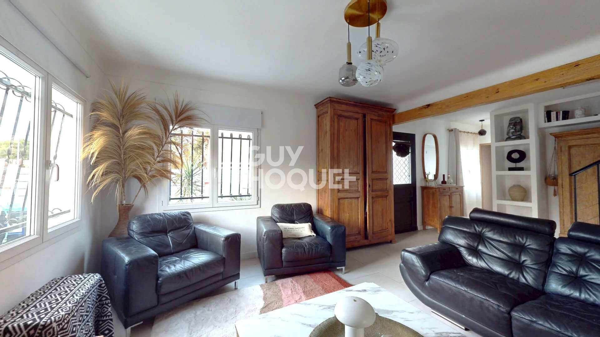 Maison en 4 Faces à 100 m de la plage .