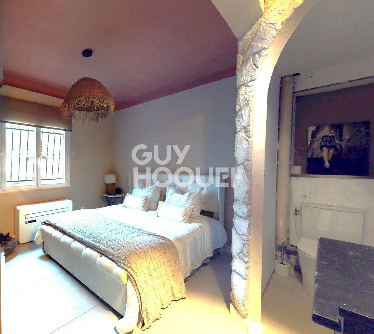 Maison en 4 Faces à 100 m de la plage .