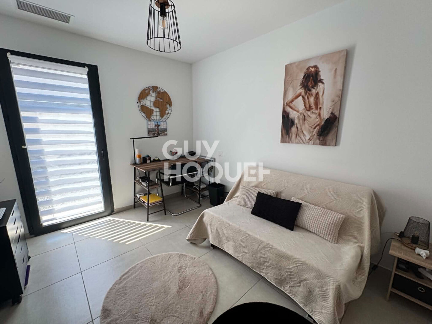 Maison plain pied 3 faces  contemporaine 3 chambres parfait état