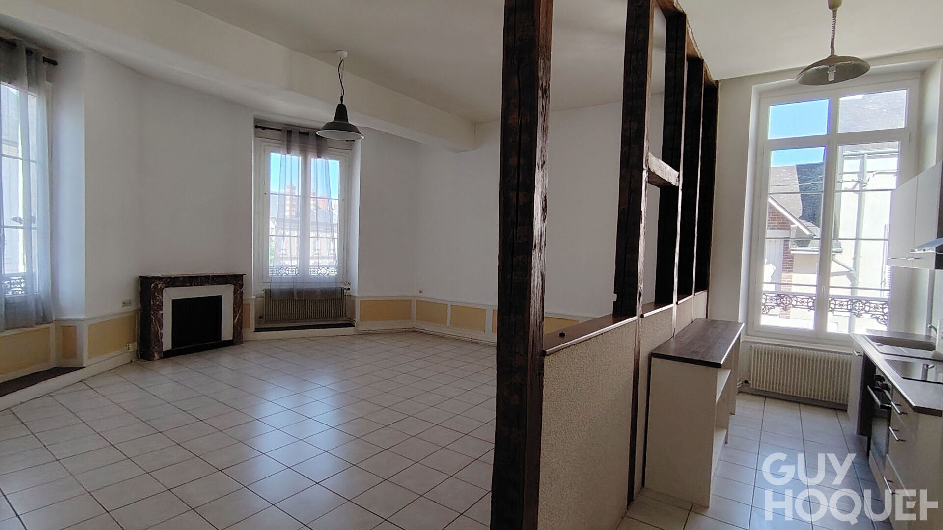 Appartement 3 pièces à louer à Châteaudun, hyper centre