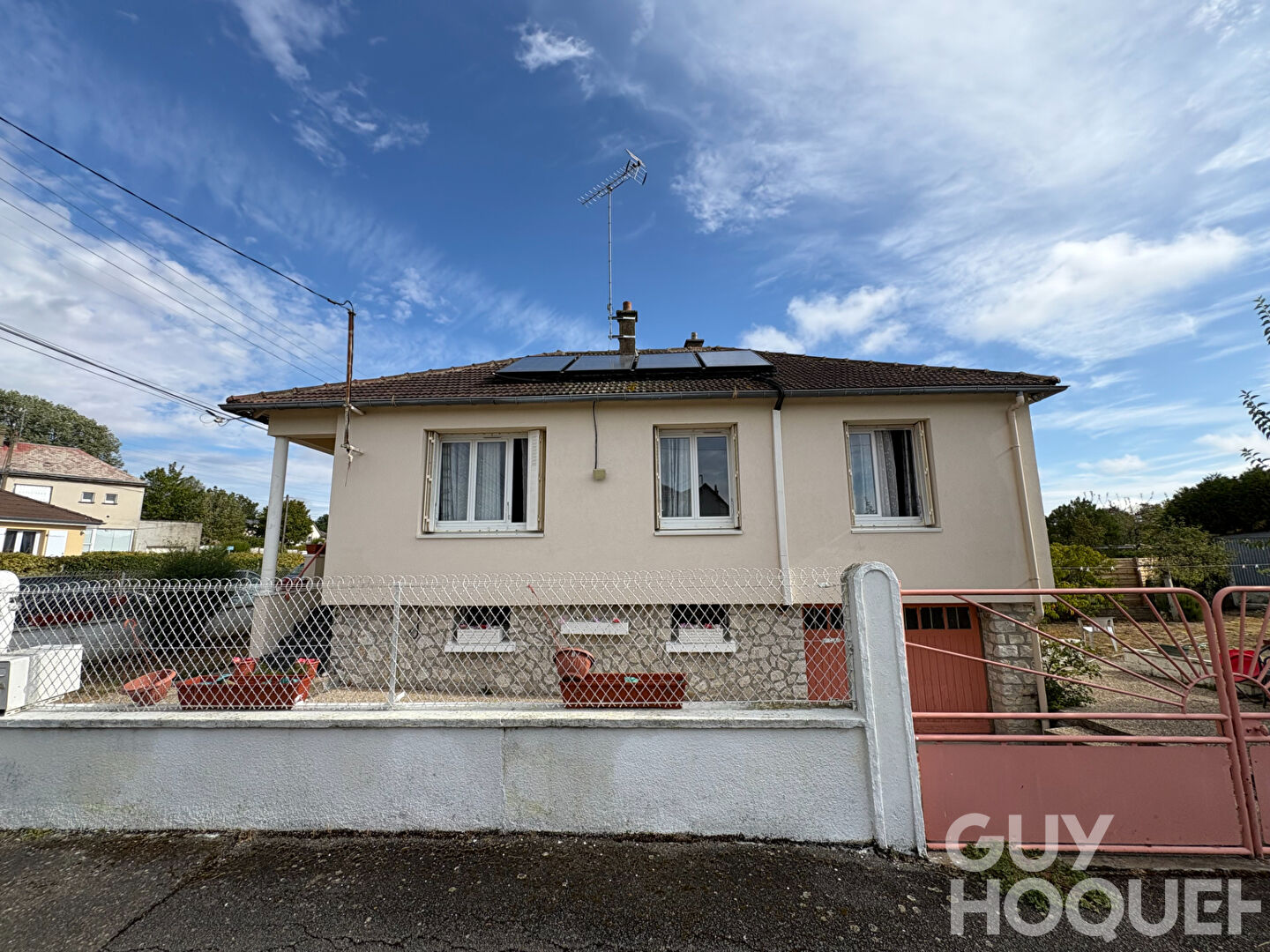 Maison 60 m²  2 chambres  Sous-sol total  Quartier des Martineaux
