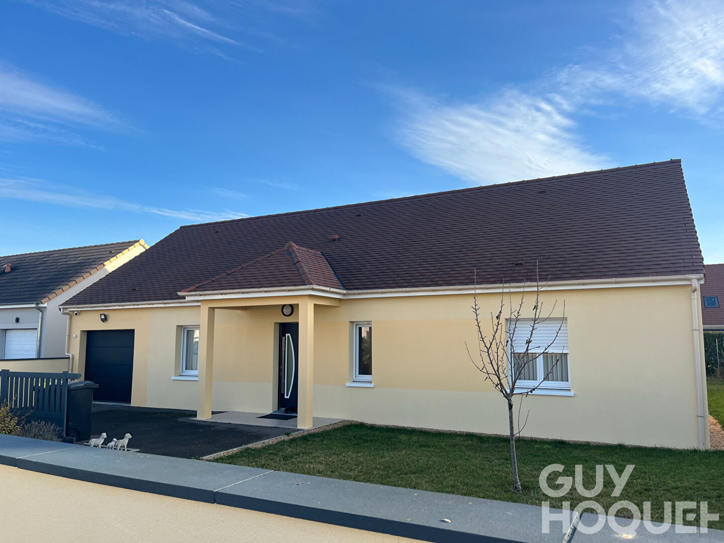 Pavillon récent de plain-pied à 5 minutes de Châteaudun