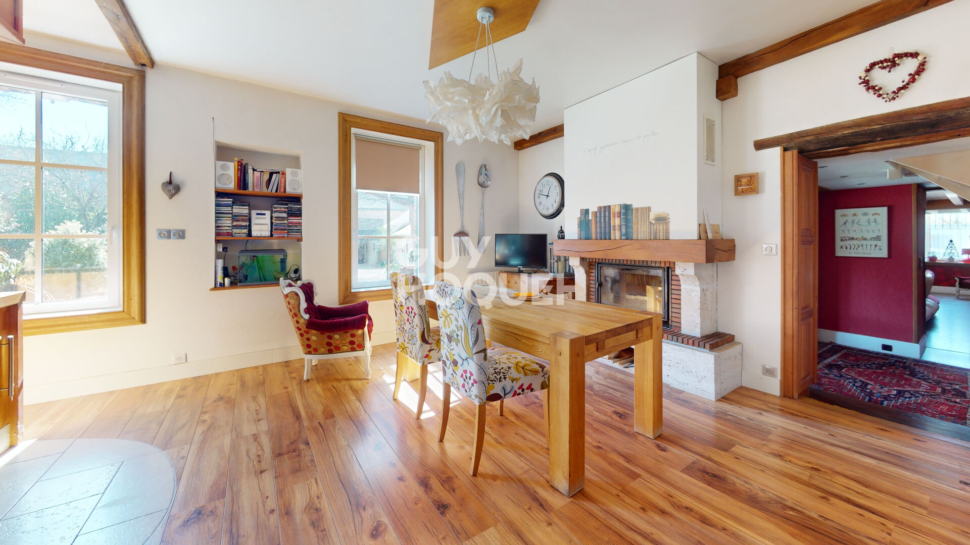 Longère avec piscine Vallée de la Conie