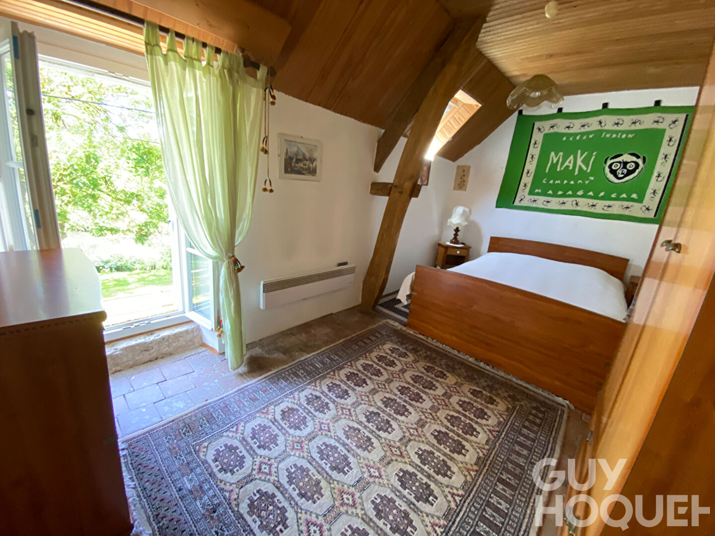 Ancien relais de charme avec terrain arboré et bord de Loir