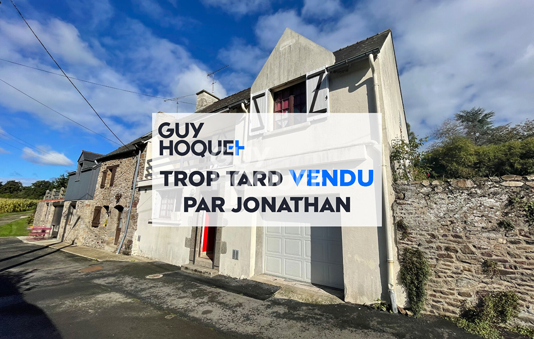 VENDU - CHÂTEAUNEUF D'ILLE ET VILAINE - SOUS COMPROMIS